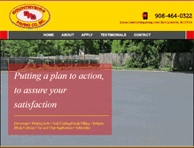 Tablet Screenshot of countrysidepaving.com